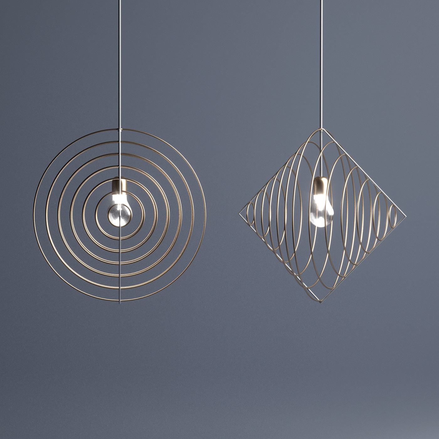 lamps and lanterns，Lighting tools，"Illusion" lamp，furniture，