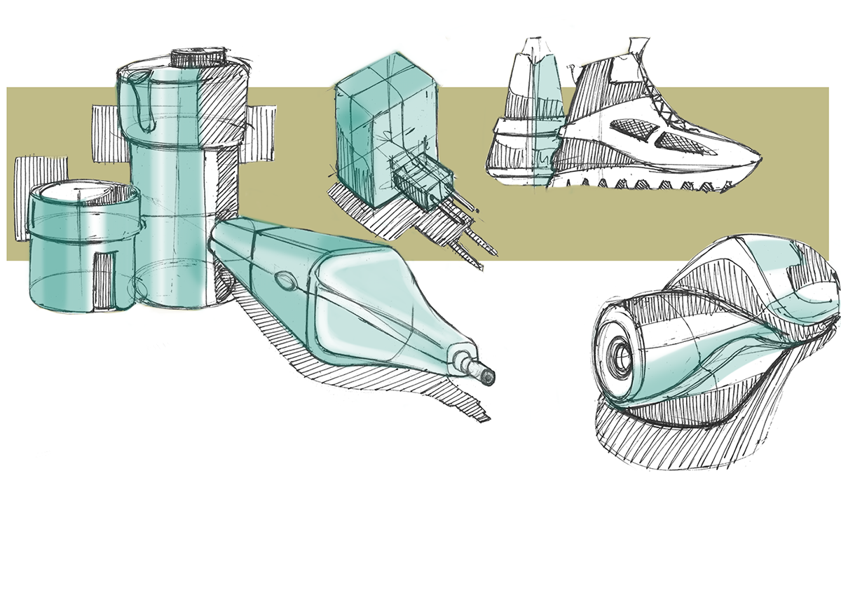 Hand drawn，sketch，marker pen，