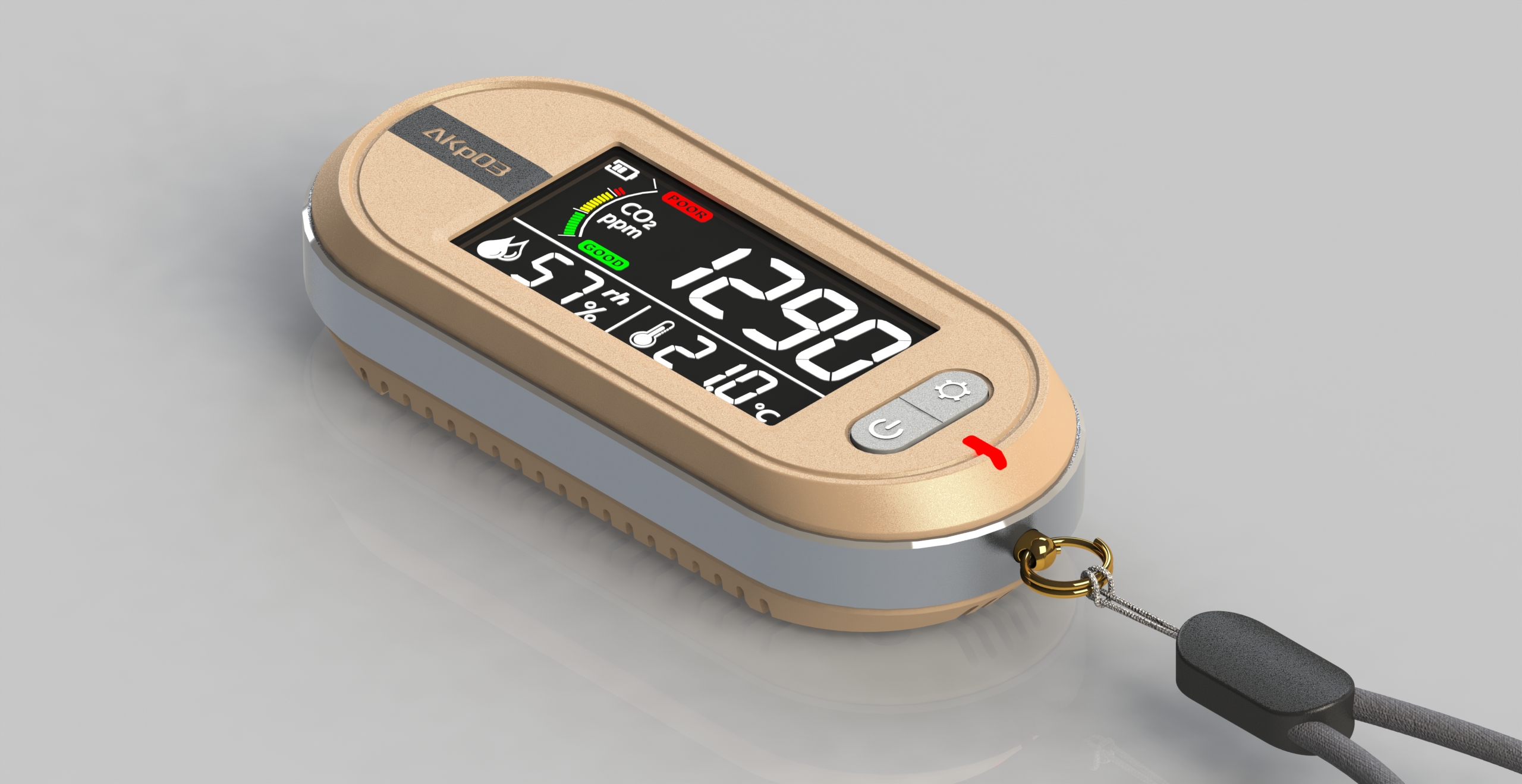 instrument，meter，Environmental detection，co2，Temperature and humidity，Set change，outdoors，Climbing a mountain and exploring a cave，