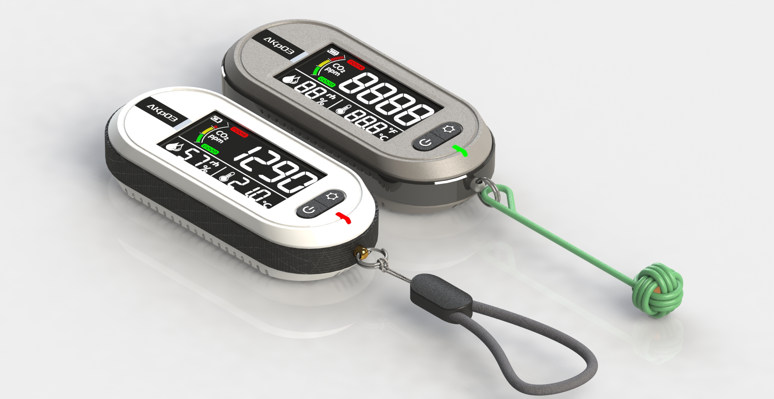 instrument，meter，Environmental detection，co2，Temperature and humidity，Set change，outdoors，Climbing a mountain and exploring a cave，