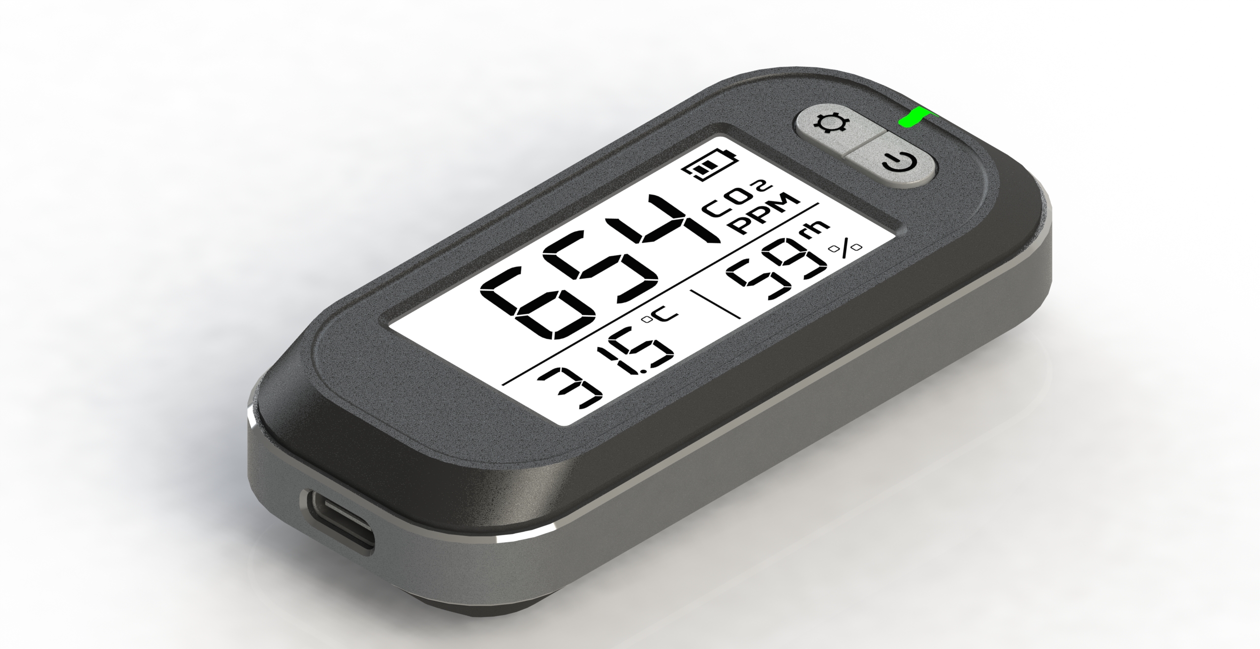 instrument，meter，Environmental detection，co2，Temperature and humidity，Set change，outdoors，Climbing a mountain and exploring a cave，