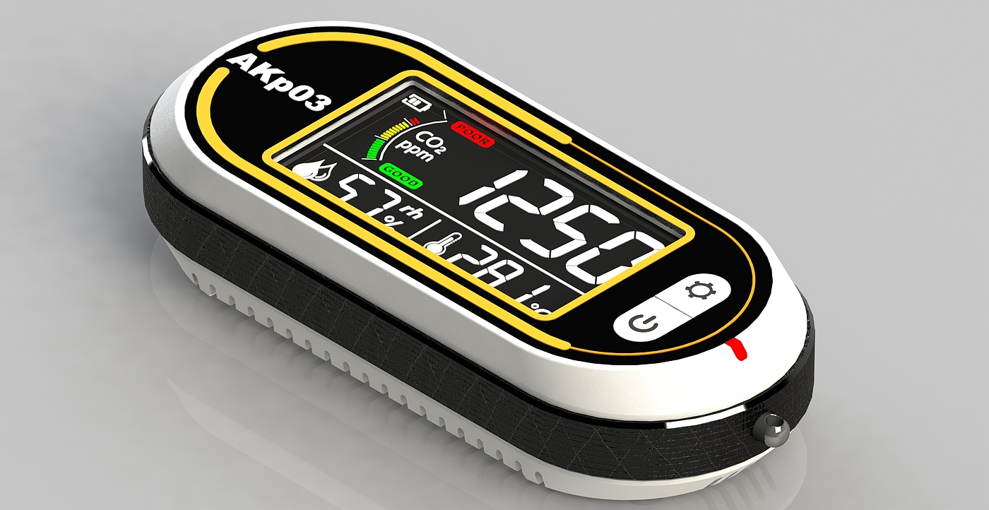 instrument，meter，Environmental detection，co2，Temperature and humidity，Set change，outdoors，Climbing a mountain and exploring a cave，