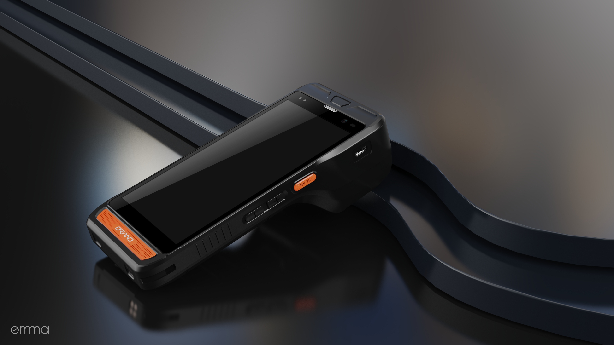 industrial design，Handheld terminal，