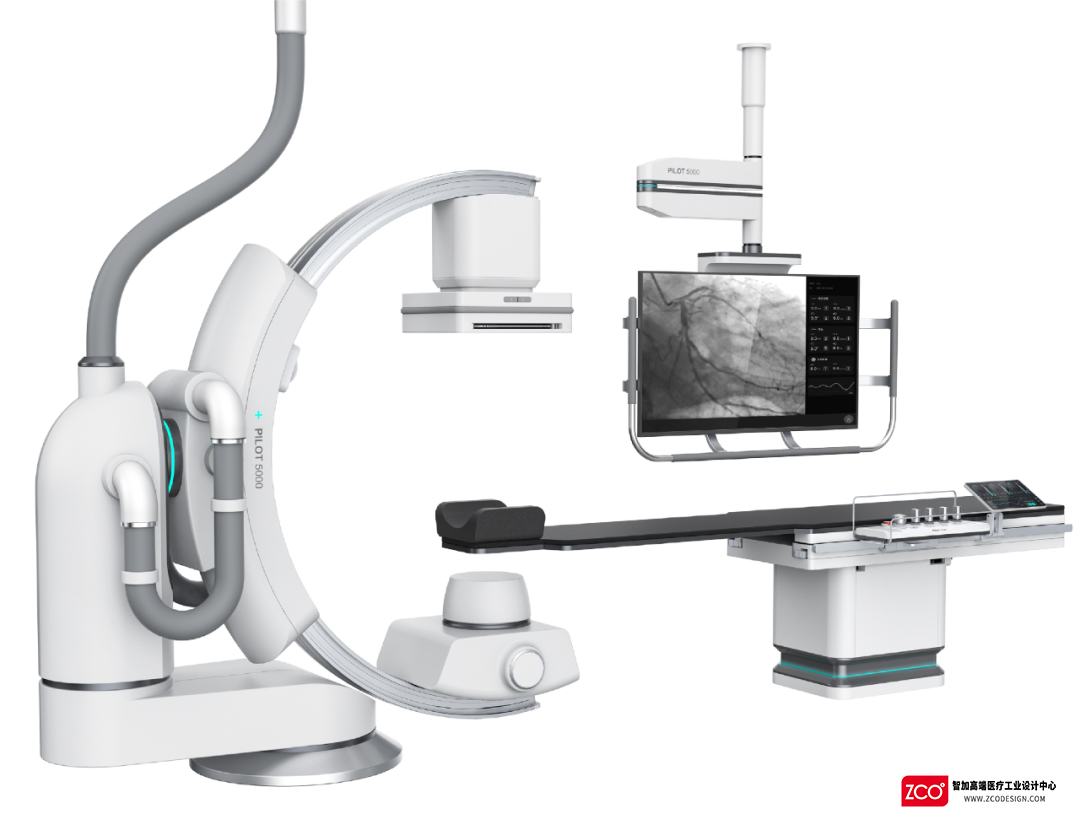 medical apparatus and instruments，medical care，industrial design，X-ray machine，Zhijia design，Angiography，Only Mai，