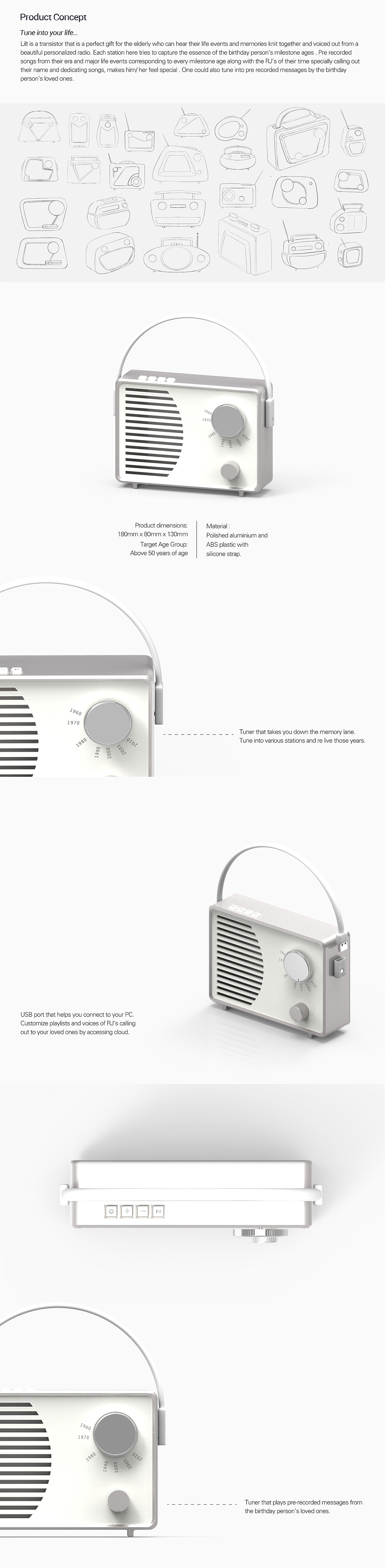 LILT，radio，product design，transistor，