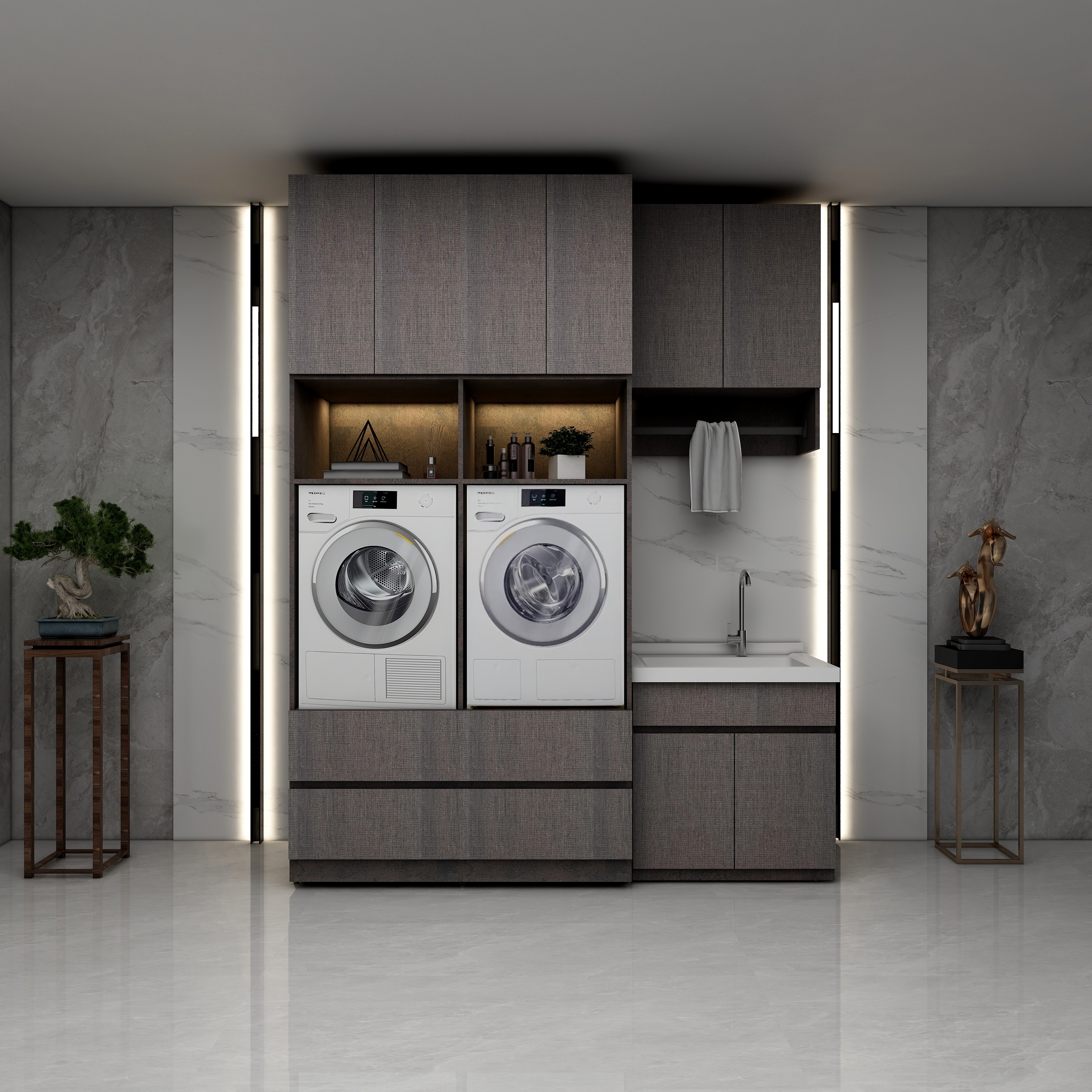 Stainless steel series cabinet body# life home storage#，