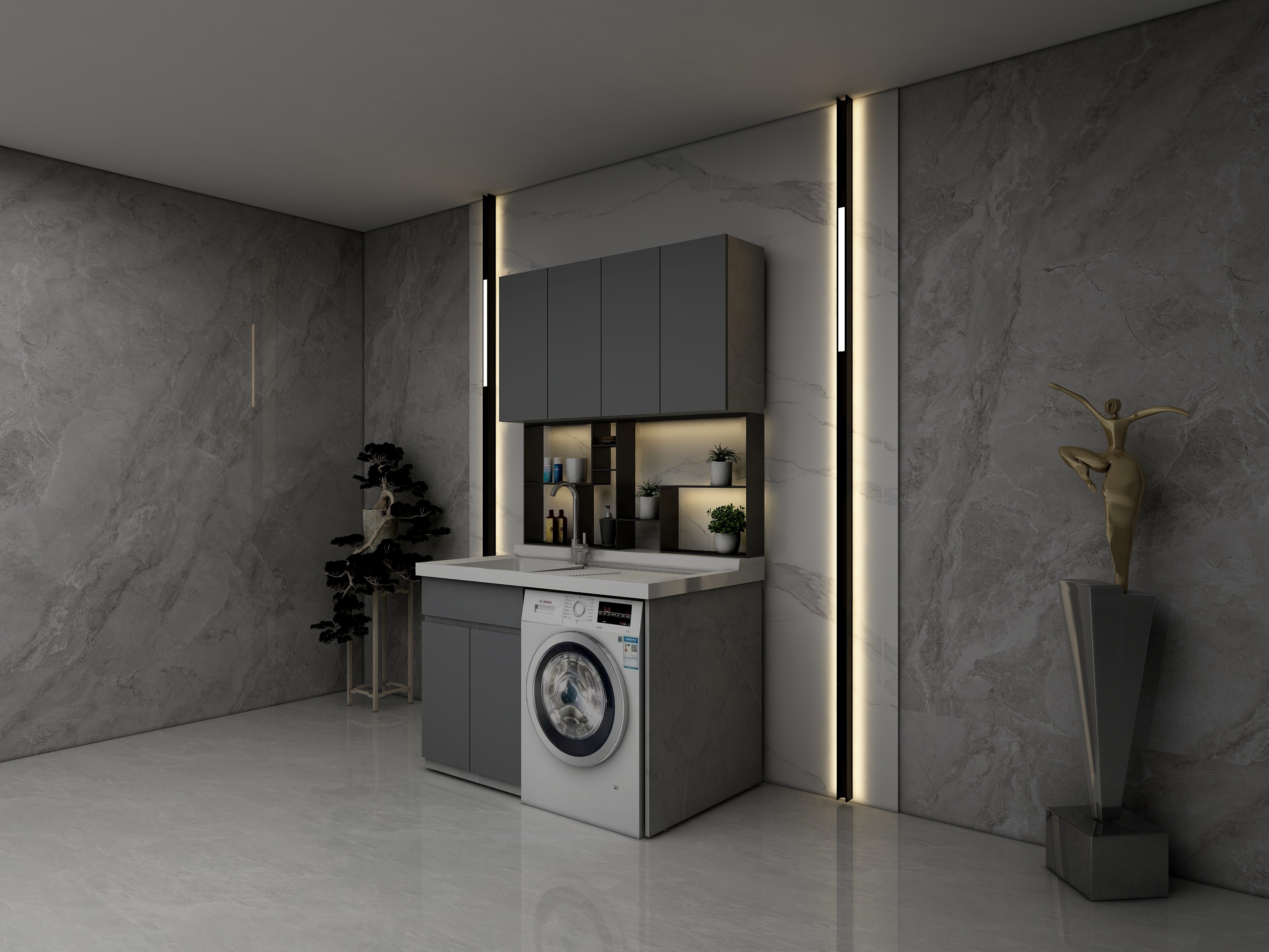 Stainless steel series cabinet body# life home storage#，