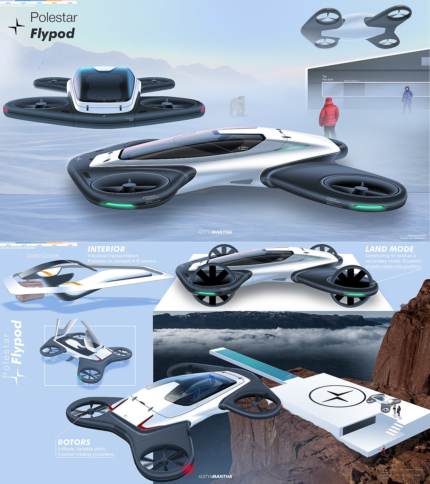 Flypod，未来，科技设计，科幻，未来汽车，