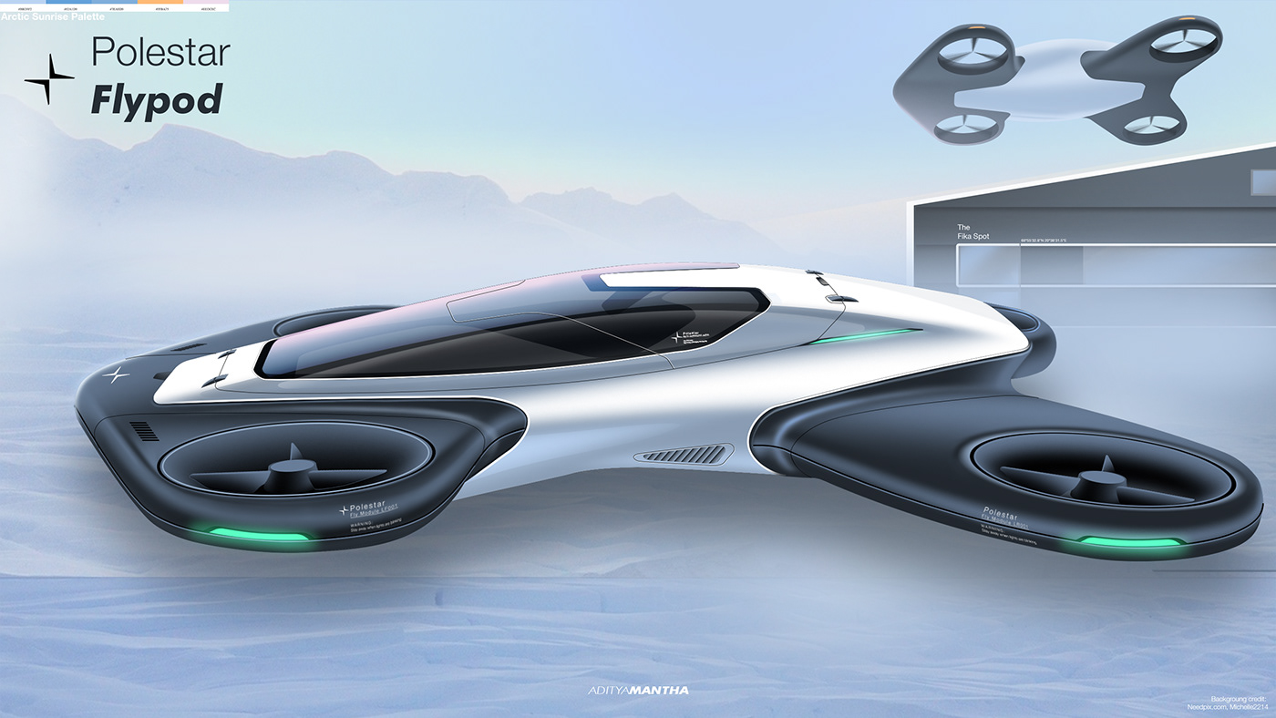 Flypod，future，Technology design，science fiction，Future car，