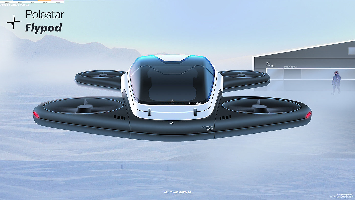 Flypod，future，Technology design，science fiction，Future car，