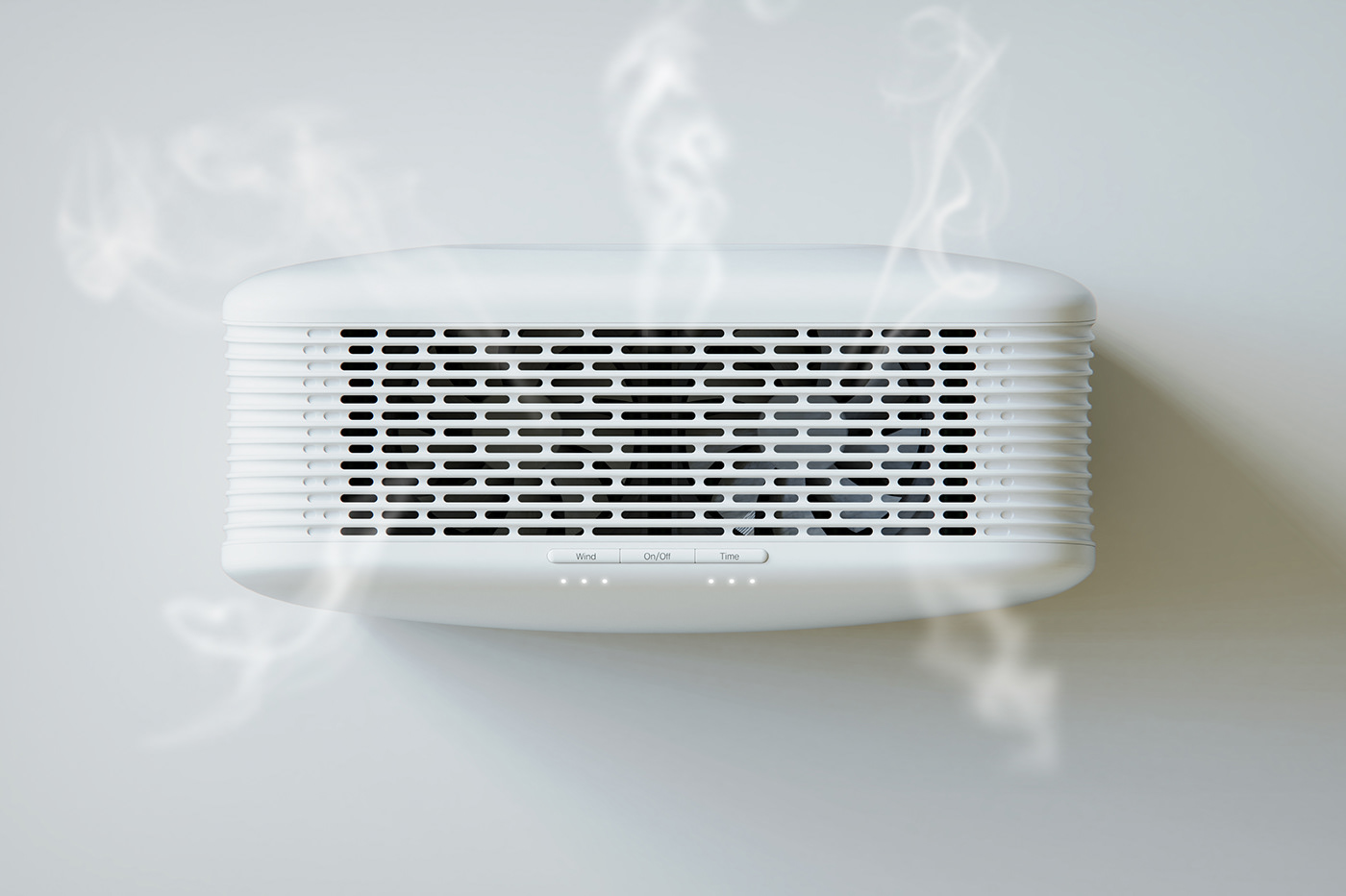 Waves，air cleaner，exquisite，Appearance design，intelligence，