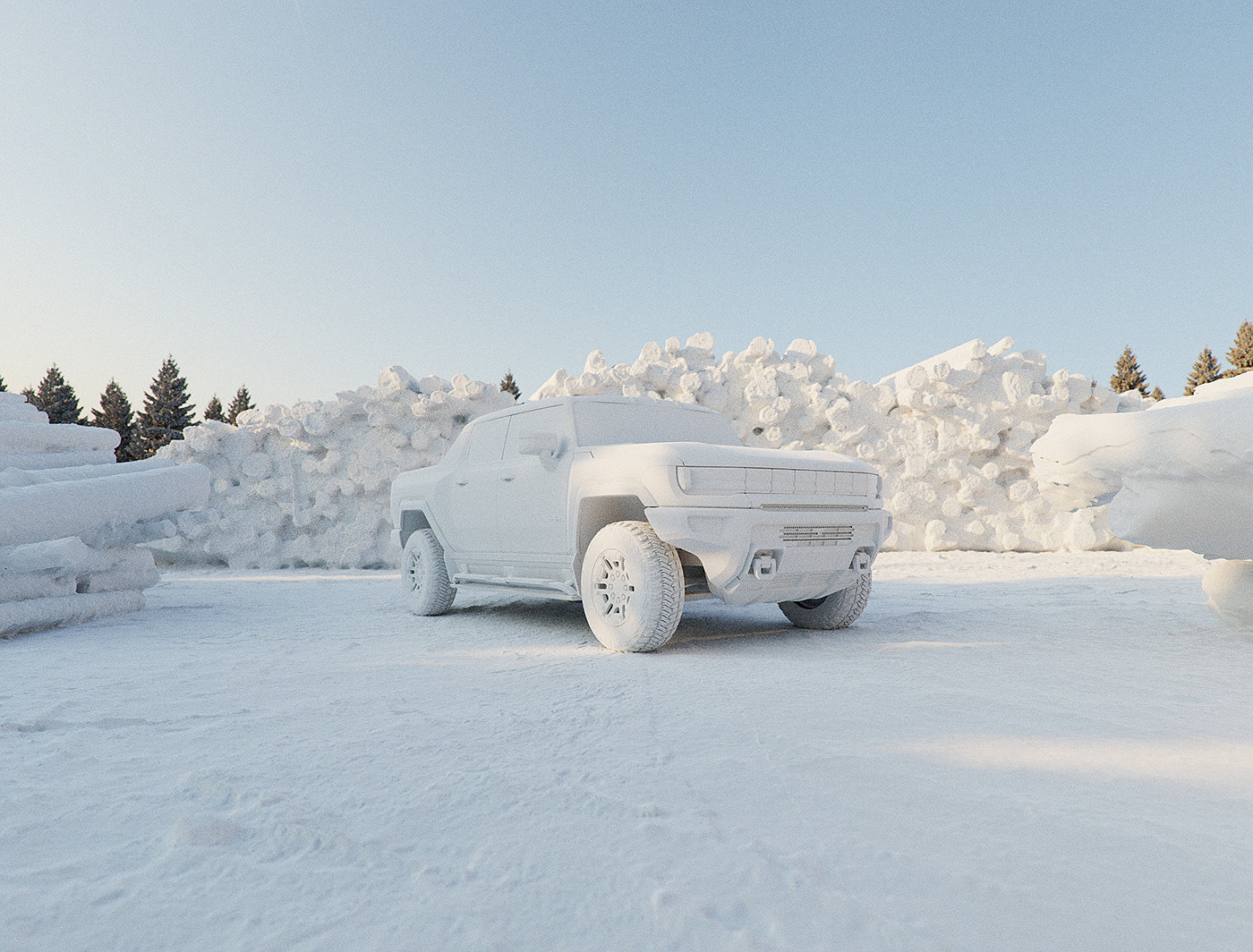 product design，Hummer，automobile，Electric，