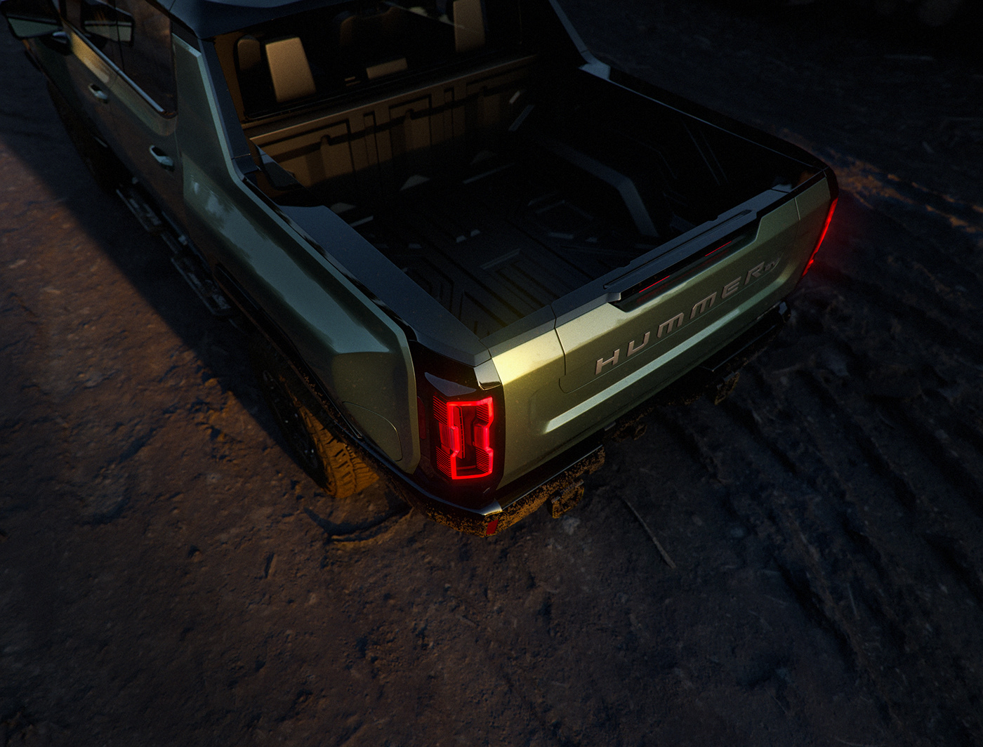 product design，Hummer，automobile，Electric，