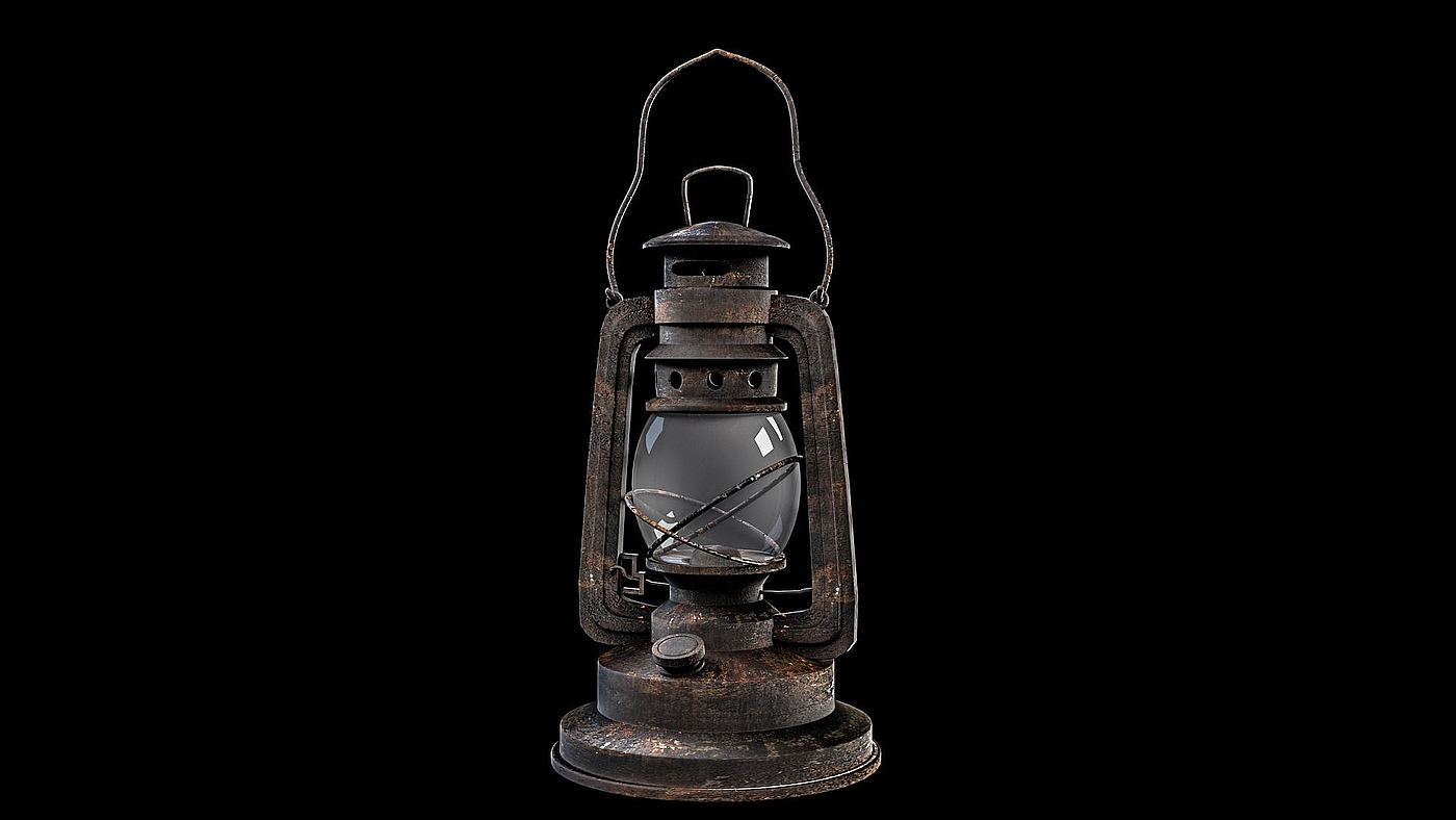 Oil lamp props，