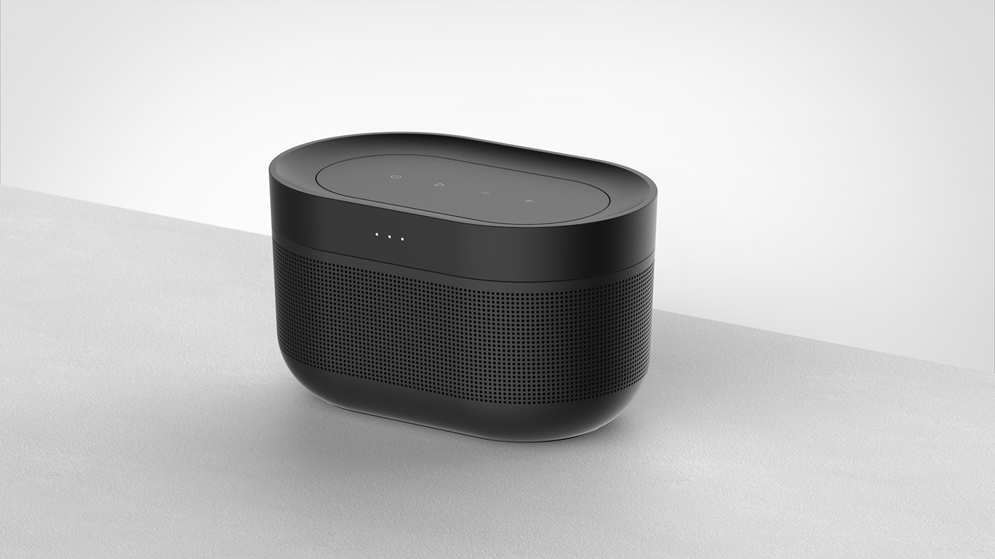 black，speaker，wireless，