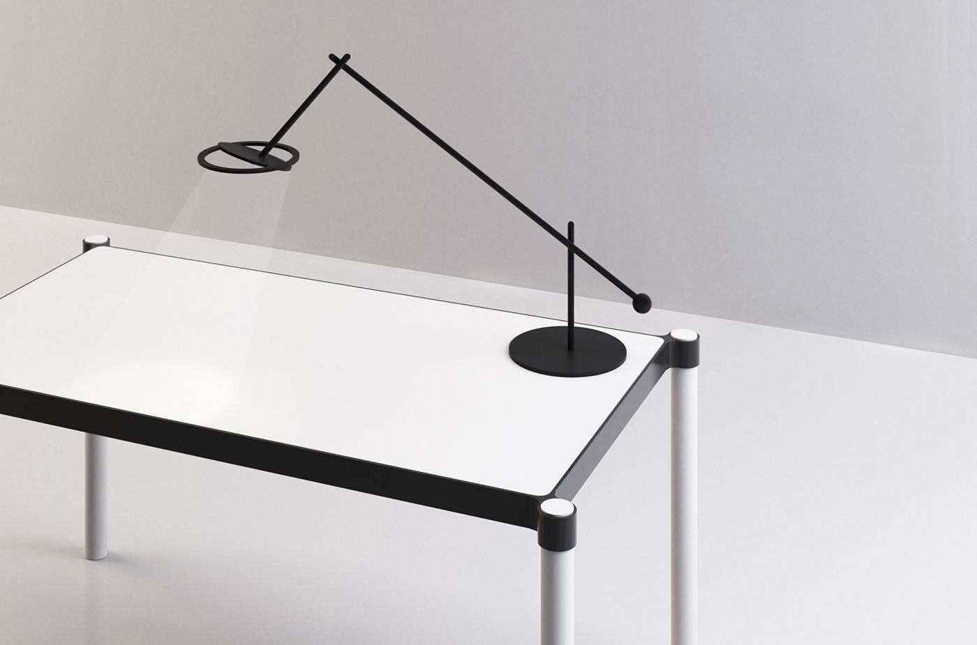 PACIFIC，Desk lamp，Appearance design，exquisite，modern，