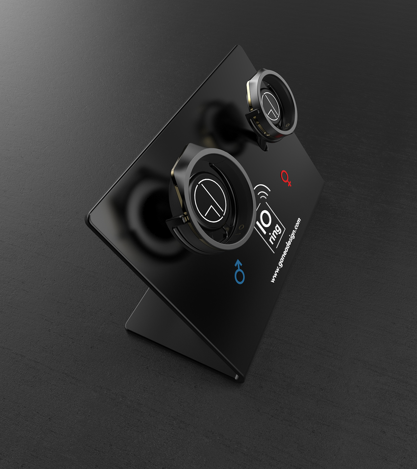 Reprint，Digital，intelligence，Ring，Men and women，