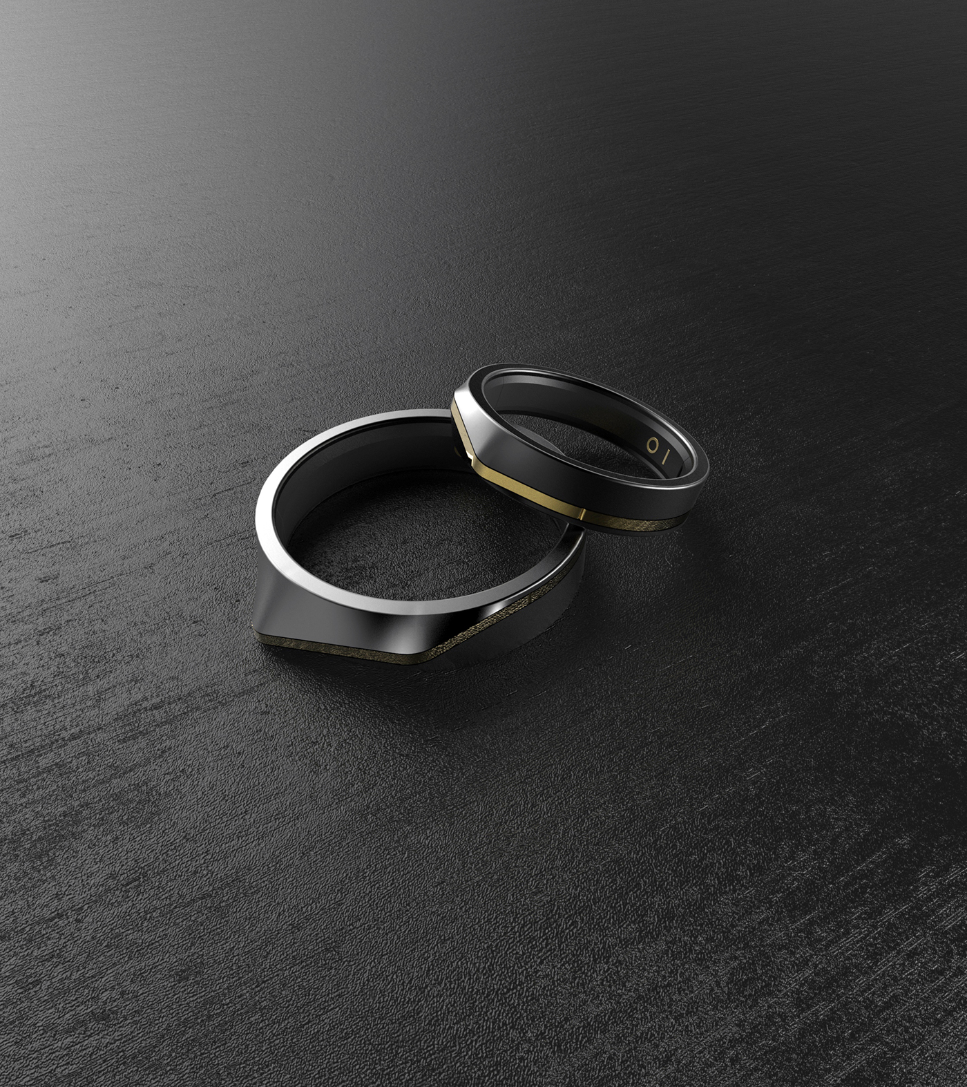 Reprint，Digital，intelligence，Ring，Men and women，