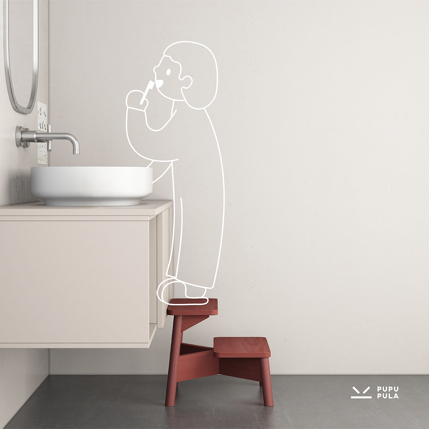 wooden ，Appearance design，exquisite，children，MSDS Studio，Staircase，