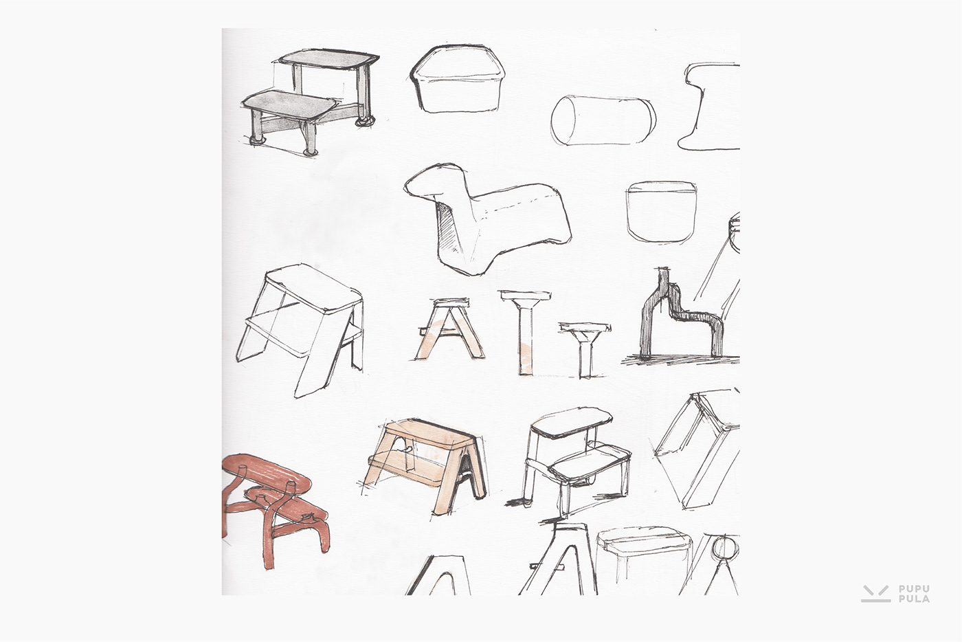 wooden ，Appearance design，exquisite，children，MSDS Studio，Staircase，