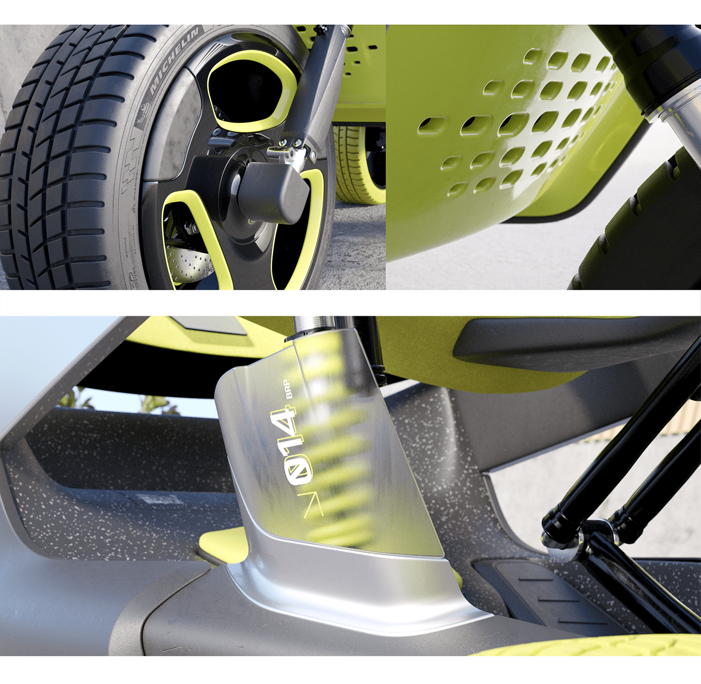 Tuktuk BRP，Round，modern，Electric，