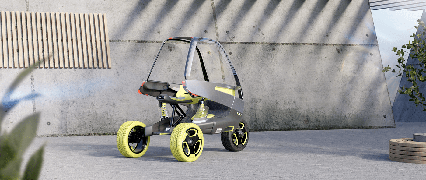 Tuktuk BRP，Round，modern，Electric，