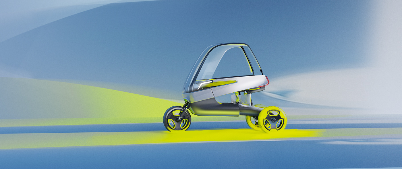 Tuktuk BRP，Round，modern，Electric，