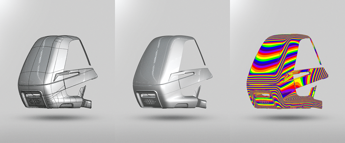 Tuktuk BRP，Round，modern，Electric，