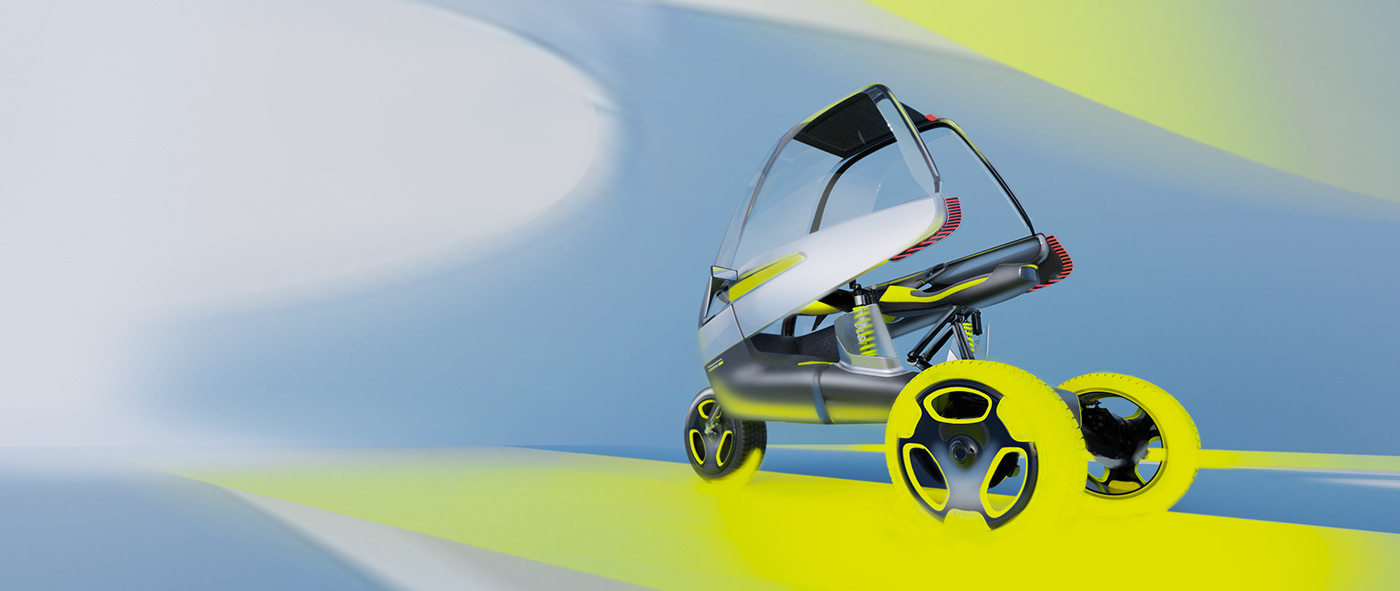 Tuktuk BRP，Round，modern，Electric，