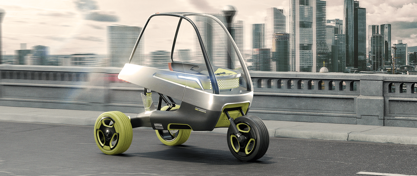 Tuktuk BRP，Round，modern，Electric，