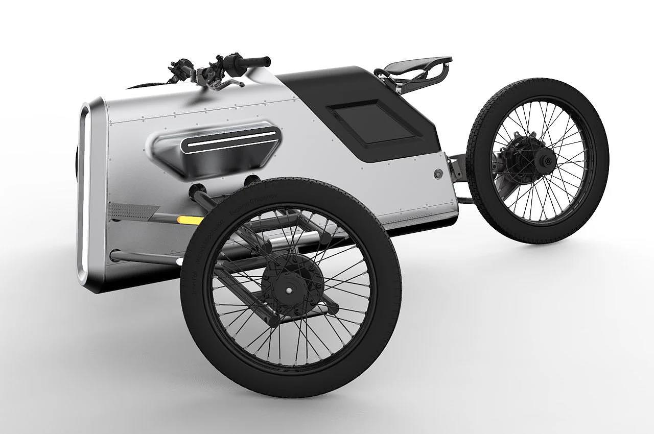 Tricycle，modern，Appearance design，Electric，