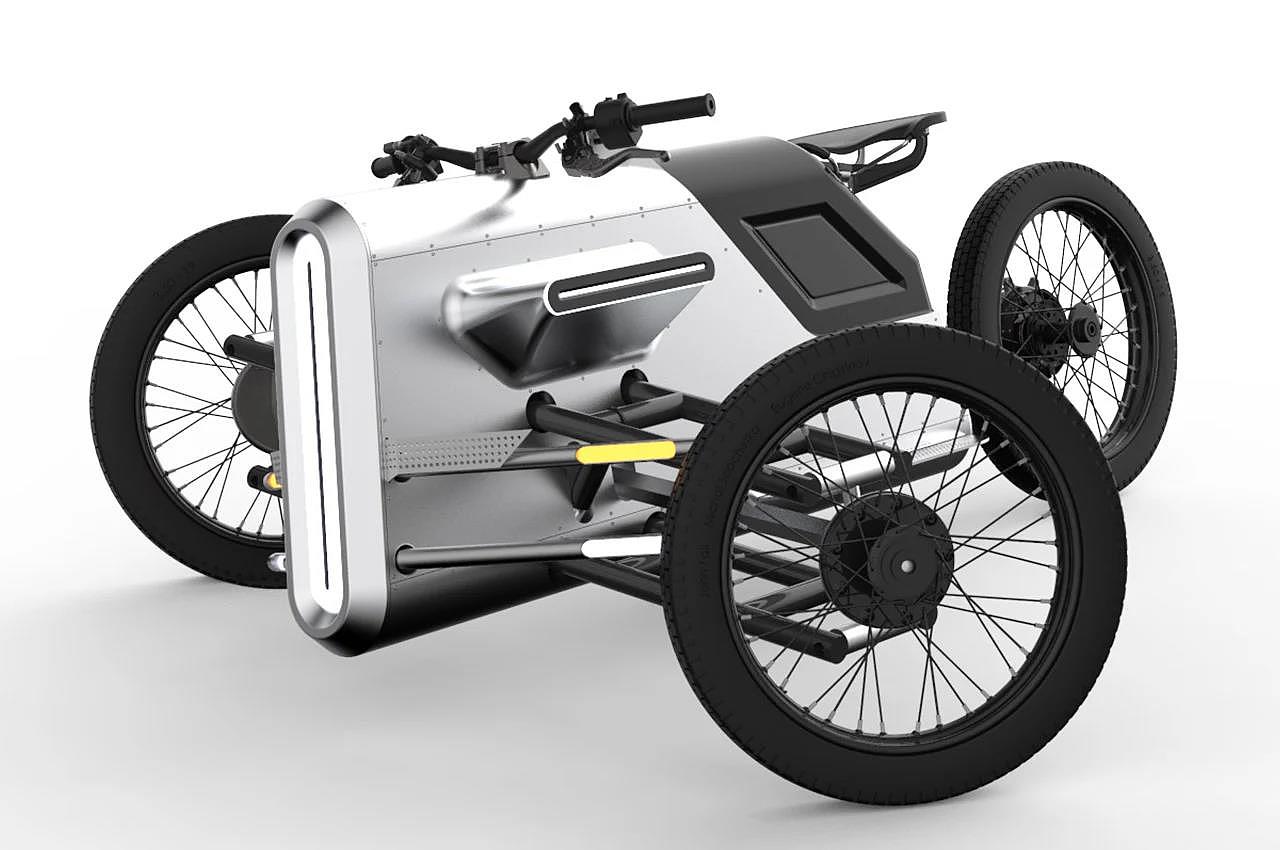 Tricycle，modern，Appearance design，Electric，