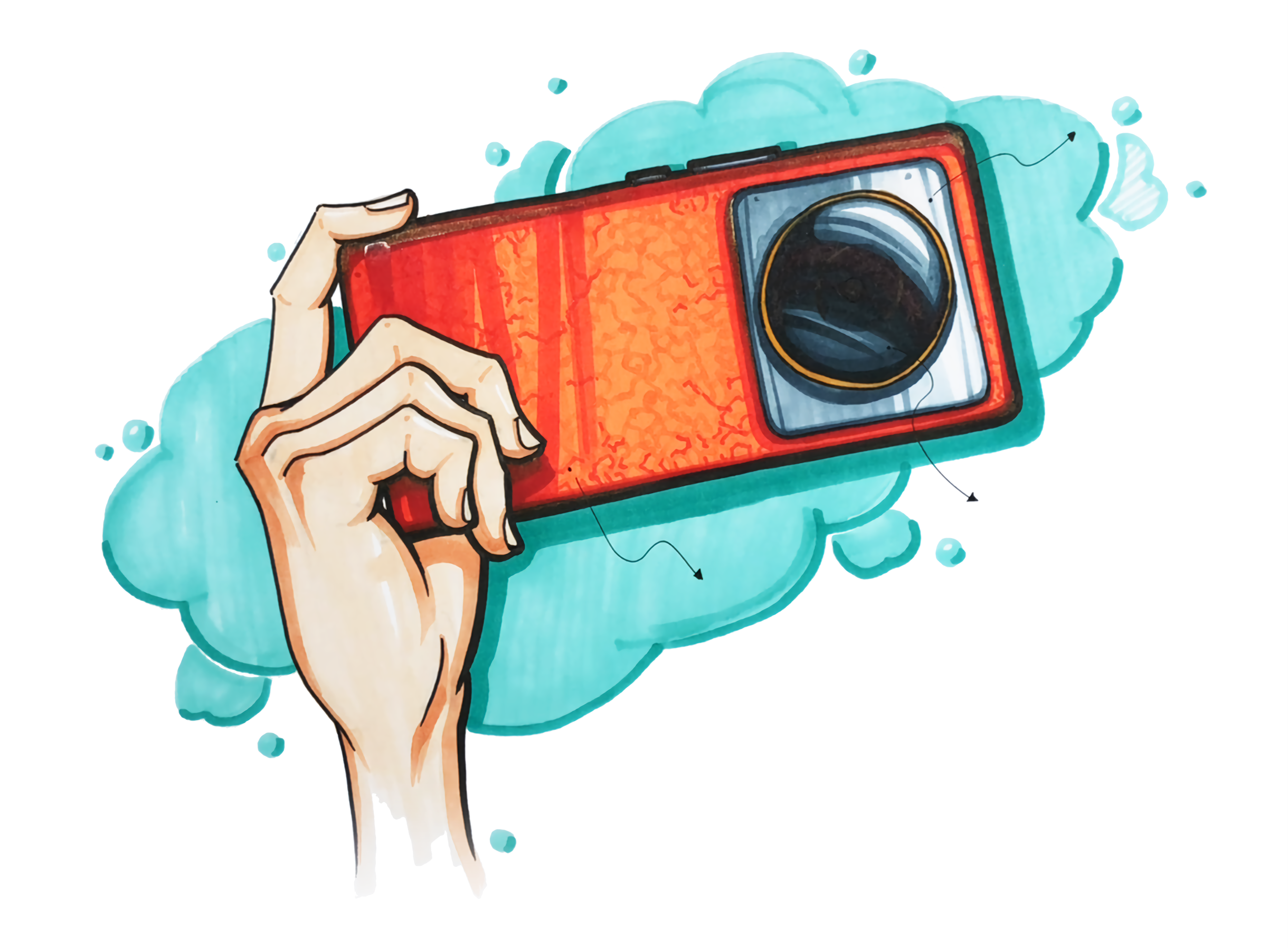 Hand drawn products，industrial design，Creative expression，draw，Design thinking，Skill upgrading，Marker hand drawn，Quick questions for postgraduate entrance examination，