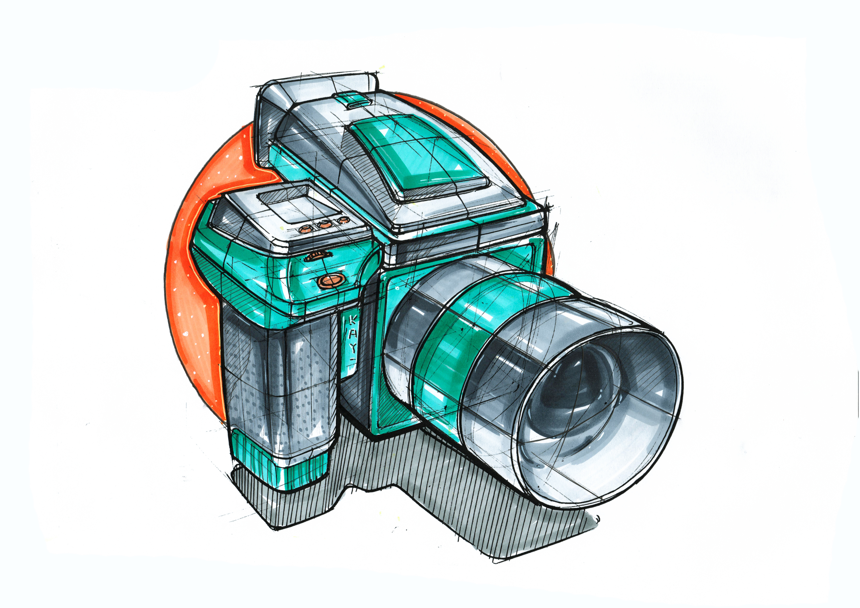 Hand drawn expression，industrial design，product design，