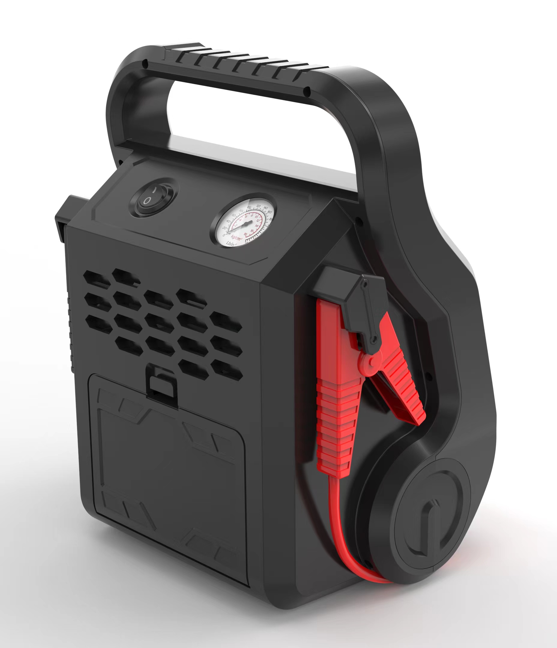 Air pump and emergency start power supply，