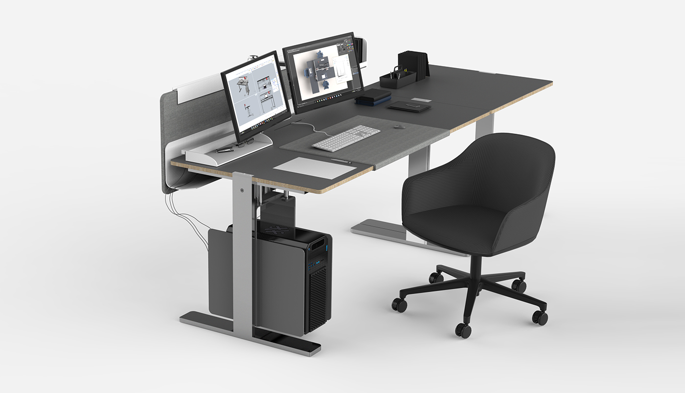 Reprint，to work in an office，combination，Table，