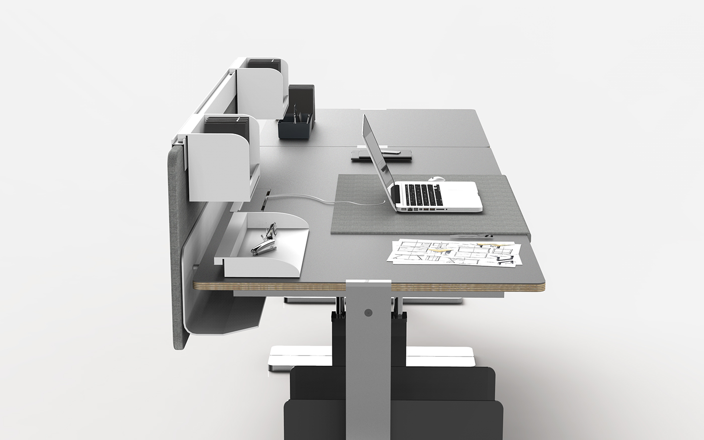 Reprint，to work in an office，combination，Table，