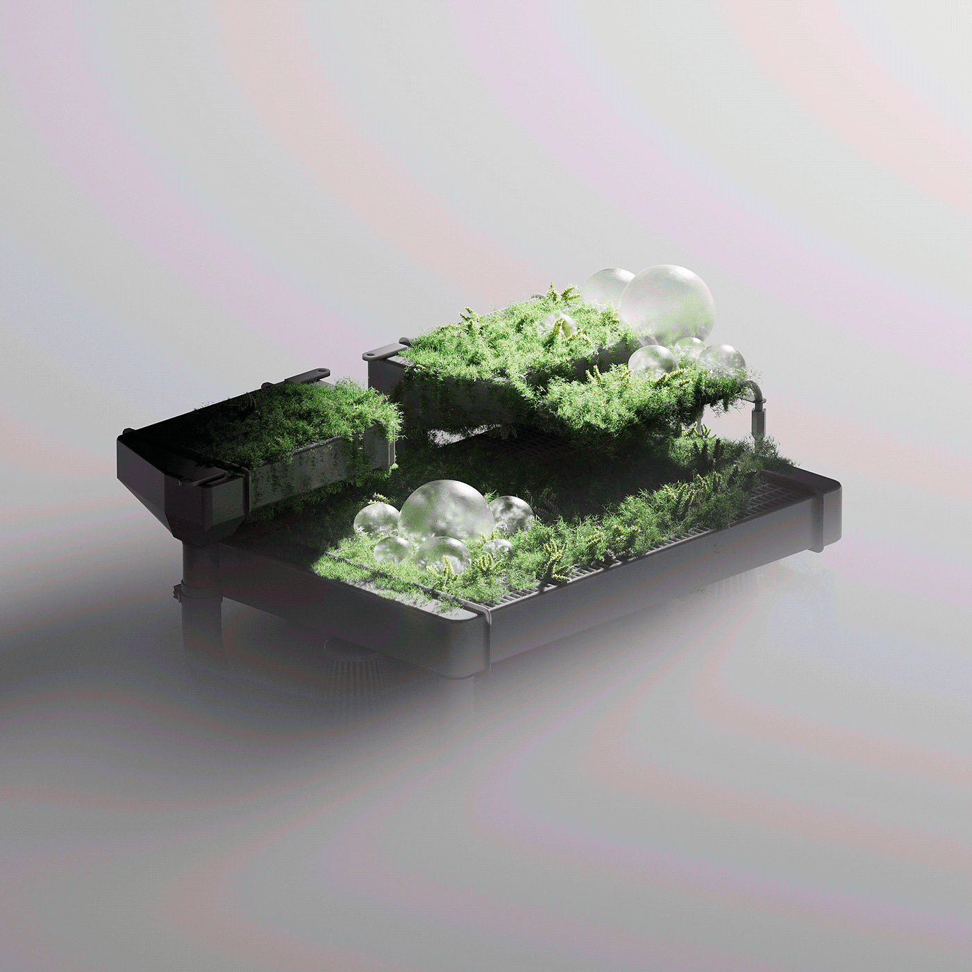 biotechnology，3D art，Visual exploration，