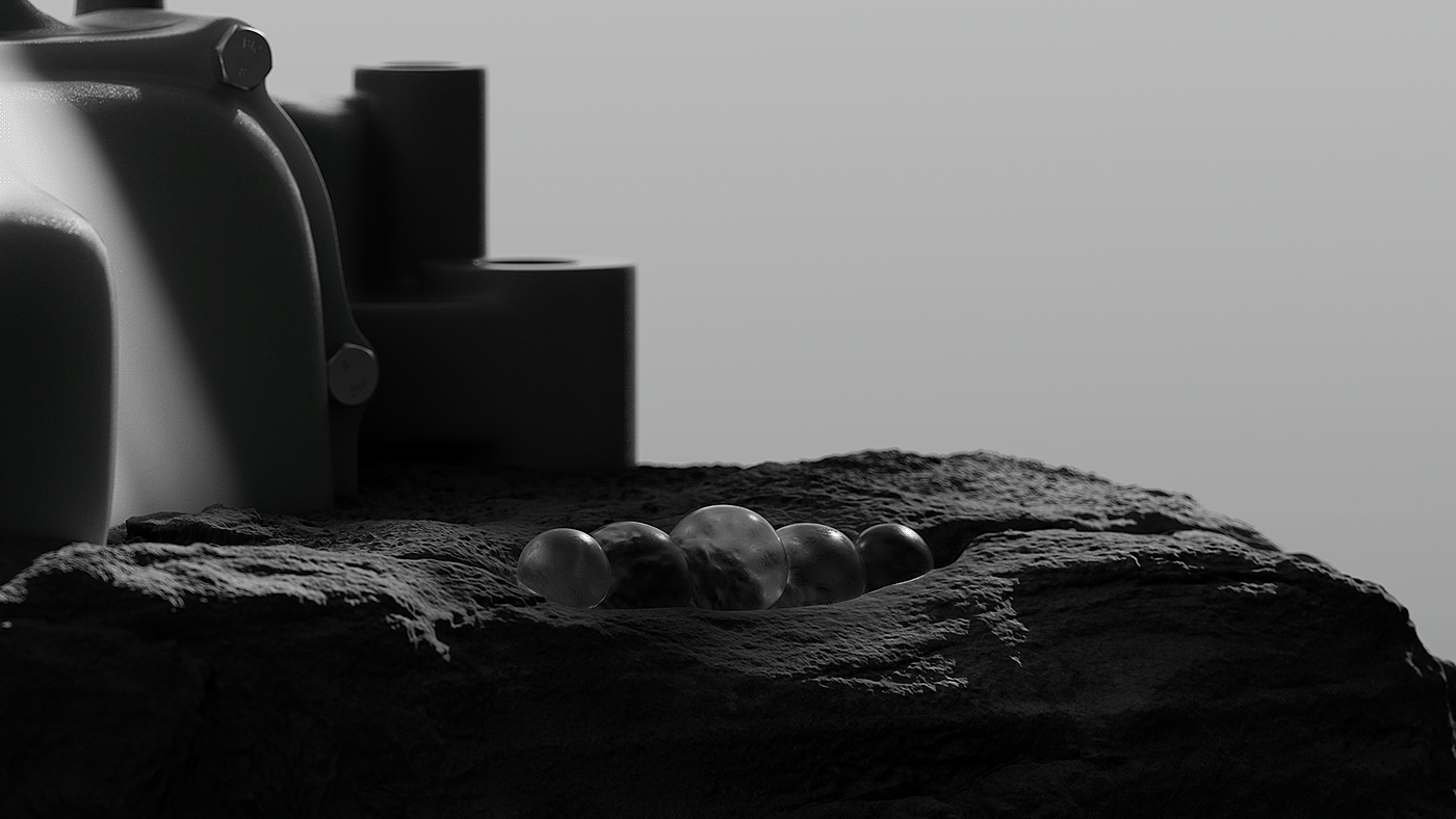 biotechnology，3D art，Visual exploration，