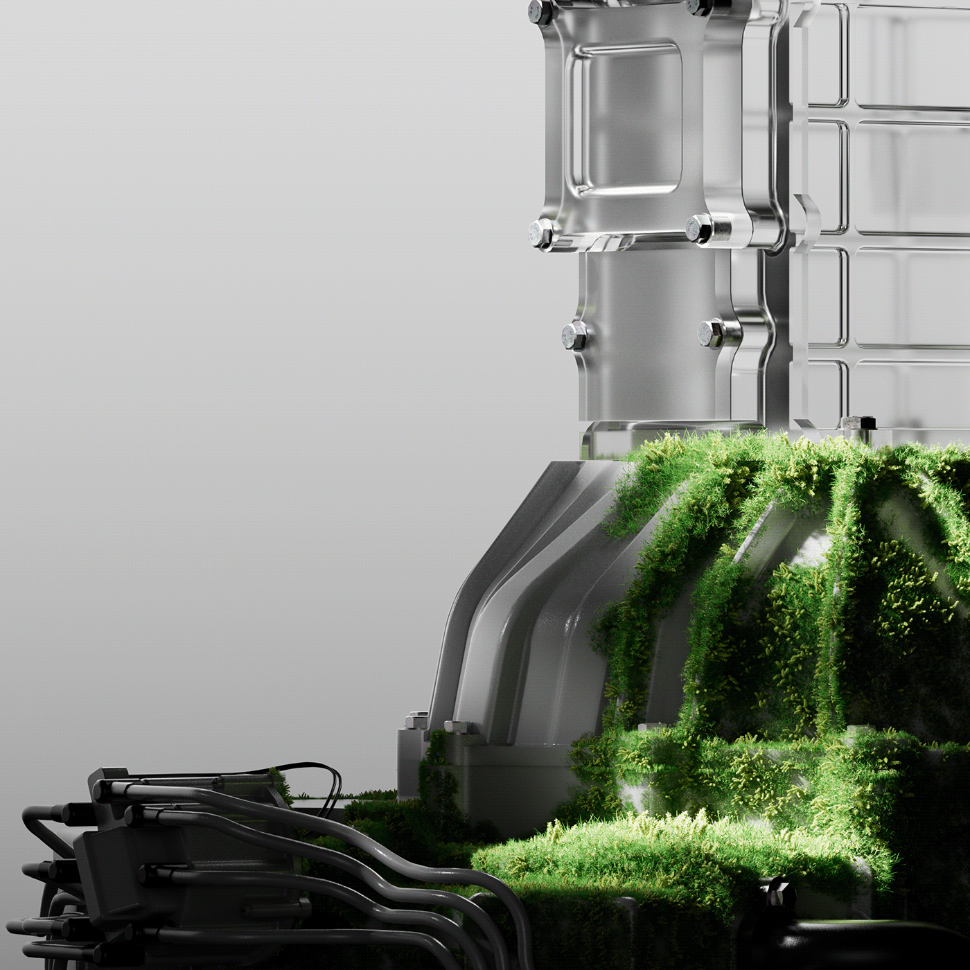 biotechnology，3D art，Visual exploration，