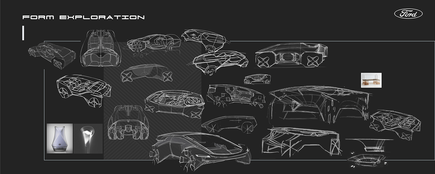 Concept Car，Ford，Sense of future，Automobile design，