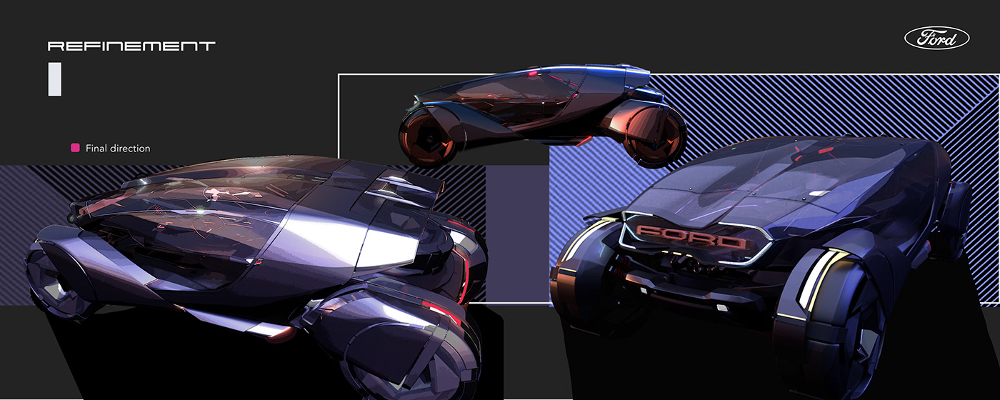 Concept Car，Ford，Sense of future，Automobile design，