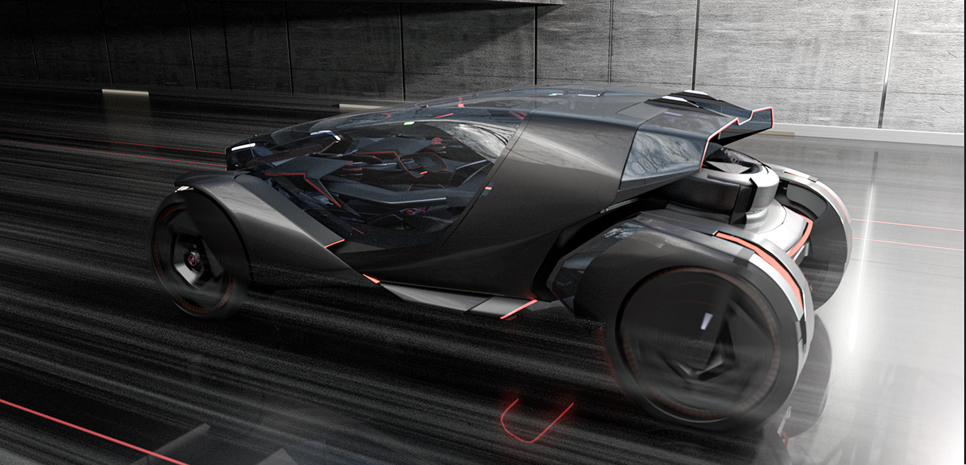 Concept Car，Ford，Sense of future，Automobile design，