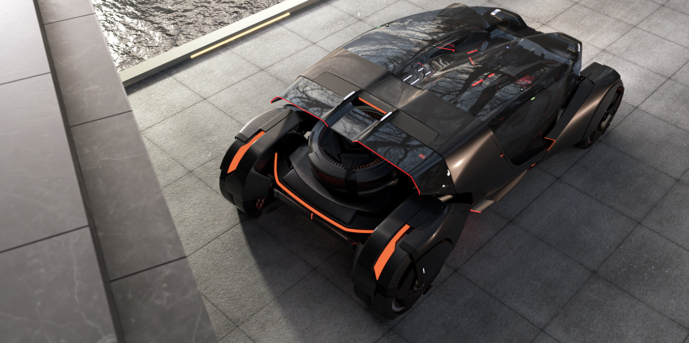 Concept Car，Ford，Sense of future，Automobile design，