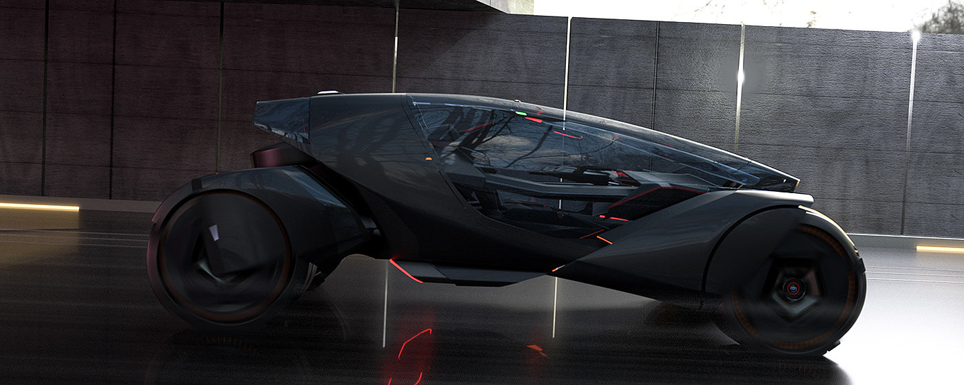 Concept Car，Ford，Sense of future，Automobile design，