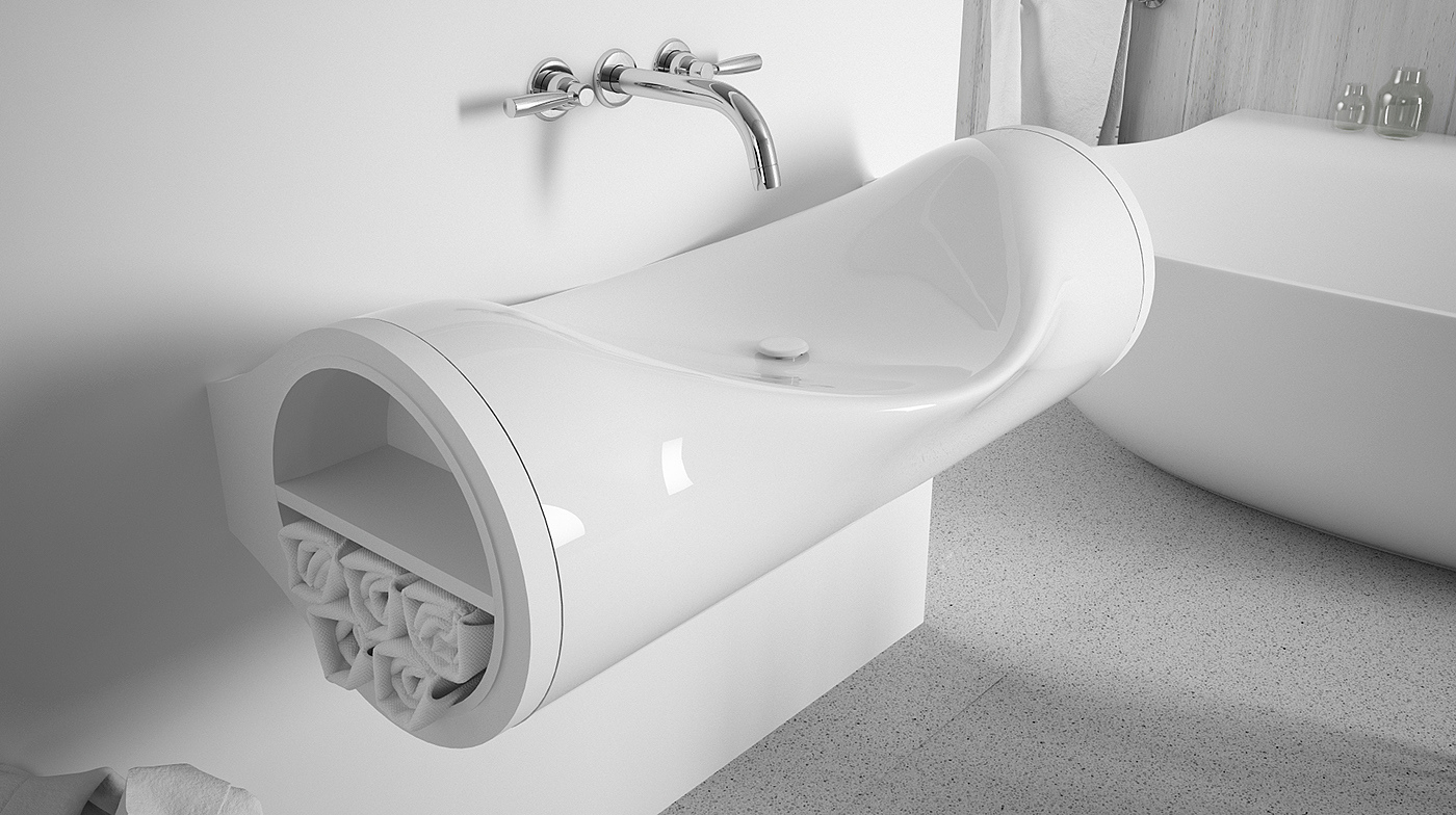 furniture，Home Furnishing，Shower Room，Wash basin，multi-function，