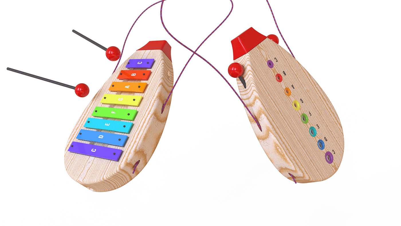 Children's Toys，Music toys，xylophone，