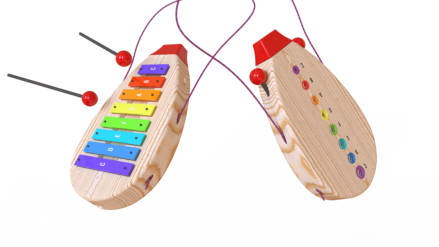 Children's Toys，Music toys，xylophone，