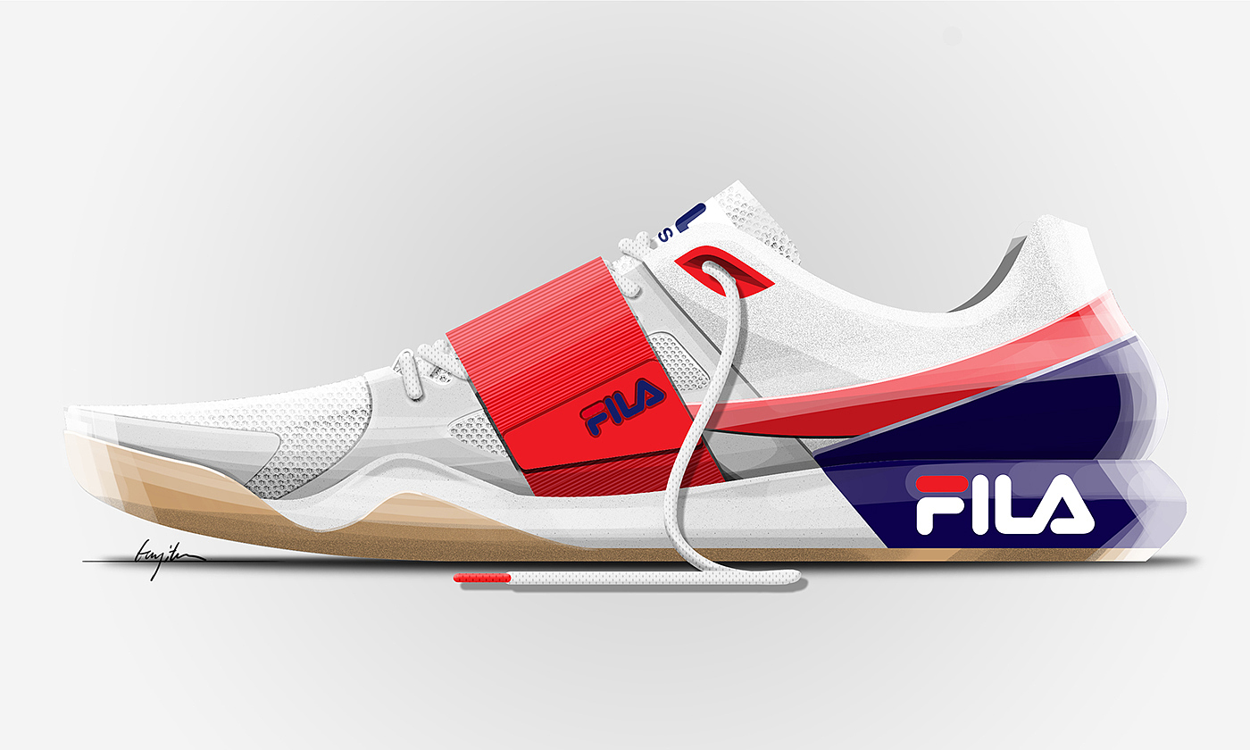 Fila，运动鞋，产品设计，