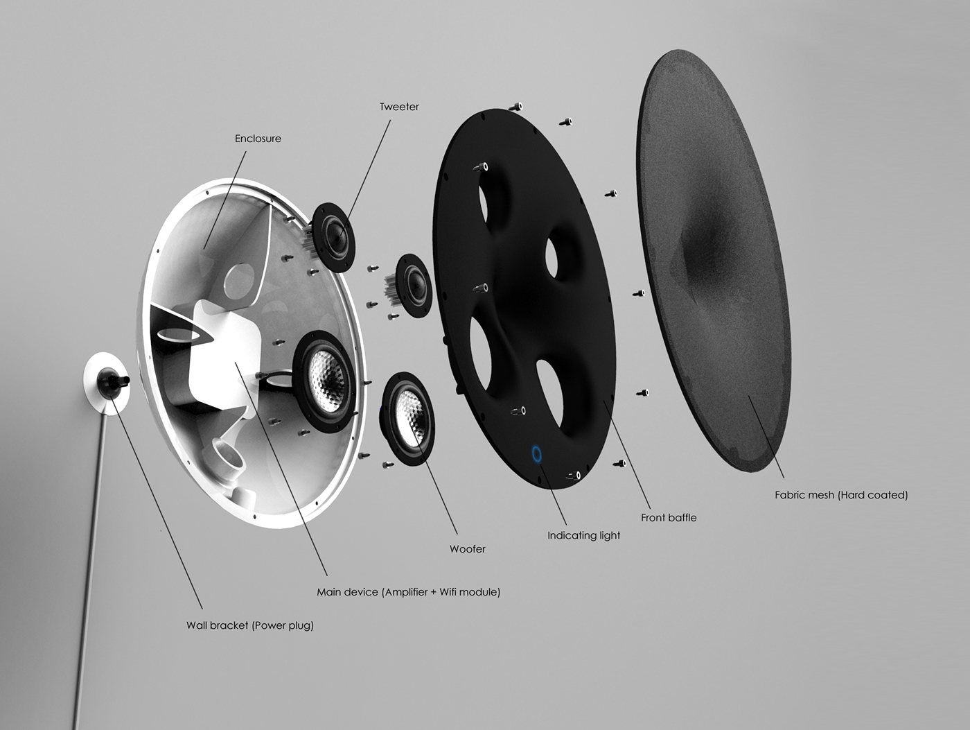 Reprint，household electrical appliances，wireless，speaker，network，